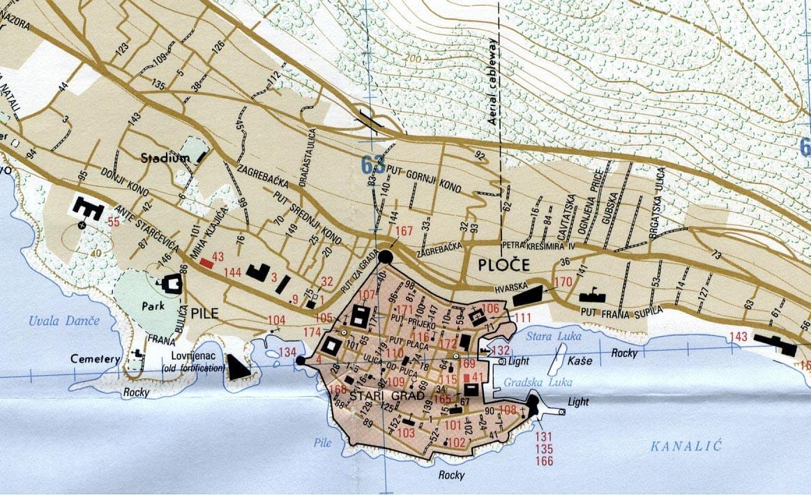 քարտեզ rijeka Խորվաթիա